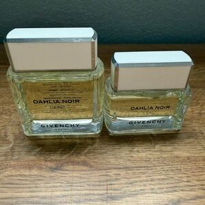 Givenchy Dahlia Noir Leau Floral Fresh Eau de Toilette Perfume Set 2 Bottles